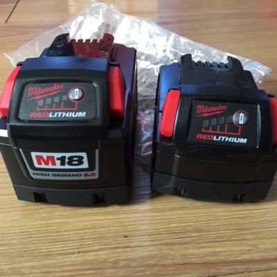แบ็ตแท้ความจุมากสุดในโลก!!! Milwaukee Li-ion Battery High Demand 9.0 48-11-1890 18V/9.0Ah 162W