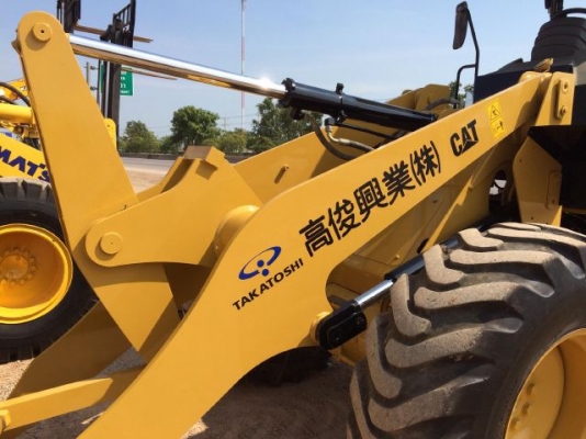 ขายรถตักล้อยาง CAT 910H ปี 2011 แขนยาวพิเศษ สภาพสวยพร้อมใช้ มีVDOการทำงานครับ