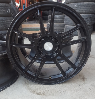 ล้อแม็กLENSO ขอบ18 ET47 5รู100-114 หน้า8 4 ล้อ