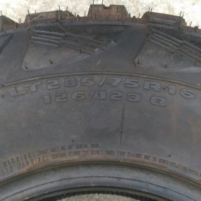 ขายยาง Mud 285/75/16 (33") ของใหม่ราคาเร้าใจ ขายยาง Mud 285/75/16 (33") ของใหม่ราคาเร้าใจ