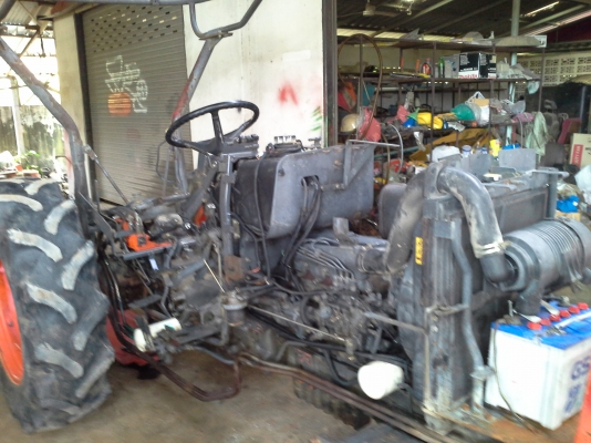 ลดราคาครับ 225,000 บาท คูโบต้า L4508 รถเก็บงานใหม่ พร้อมใช้ อุปกรณ์ ใบมีดดันหน้า ฝานพรวน 6 &times; 22 ตราช้าง รถใช้งานปกติครับ