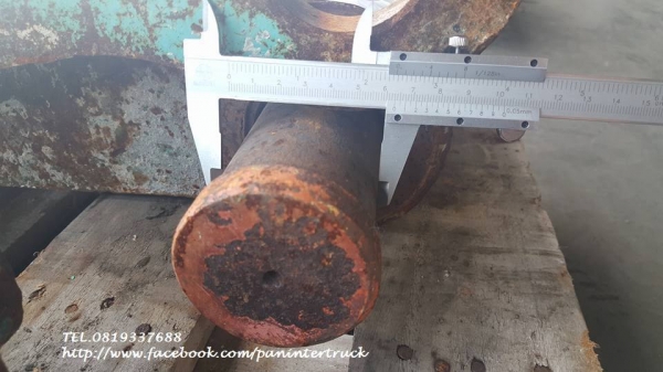 FROM JAPANสินค้าเก่านอกBUCKET PIN***SK120,PC120 โตงเตงสำหรับรถขุดไซค์ 120 /สลัก 65 มิล /ราคาเพียง 9,500 บาท