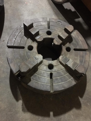 ขายถูกๆ หัวจับชิ้นงานสี่จับอิสระ ขนาด16นิ้ว สวยๆเก่าเก็บ