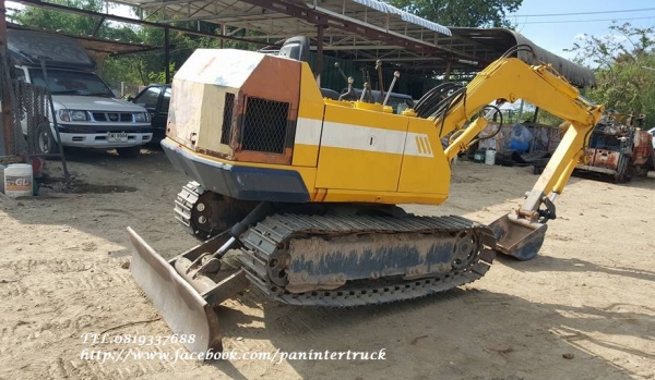 *สินค้าเก่านอก ขายตามสภาพ*ขายถูกด่วนๆรถขุดเล็ก KOMATSU PC20-2 /คอนโทรลลูกหมาก/ปั๊มเฟือง/ตีนไก่ แทรคเหล็ก/ราคาเพียง 165,000 บาท