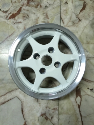 ขายล้อแม็กซ์ขอบ 13" 4 รู 110 กว้าง 5.5" ลายหกก้าน ES-743 ขายล้อแม็กซ์ขอบ 13" 4 รู 110 กว้าง 5.5" ลายหกก้าน ES-743