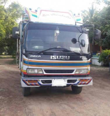 หกล้อ อีซูชุ Dega195ปี47พ.เวอร์ แอร์ ทิฟฟี้ ช่วงยาว6.50ม สภาพดีเดิมๆสวยพร้อมใช้ ทะเบียนพร้อมโอน