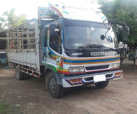 หกล้อ อีซูชุ Dega195ปี47พ.เวอร์ แอร์ ทิฟฟี้ ช่วงยาว6.50ม สภาพดีเดิมๆสวยพร้อมใช้ ทะเบียนพร้อมโอน