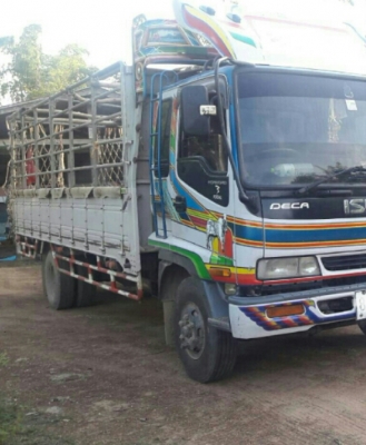 หกล้อ อีซูชุ Dega195ปี47พ.เวอร์ แอร์ ทิฟฟี้ ช่วงยาว6.50ม สภาพดีเดิมๆสวยพร้อมใช้ ทะเบียนพร้อมโอน