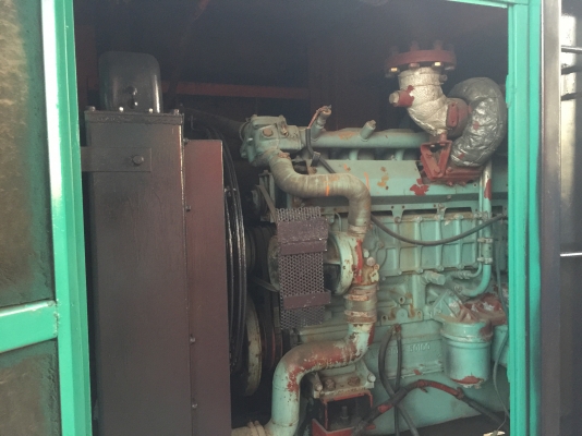 ขายเครื่องปั่นไฟ 220kva เชทนอก DENYO มี2เครื่อง