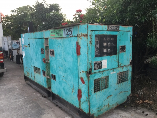 ขายเครืองปั่นไฟDENYO ขนาด125 kvaนำเข้าเดิม