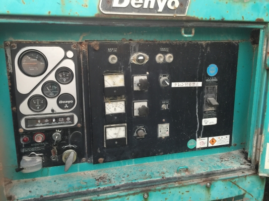 ขายเครืองปั่นไฟDENYO ขนาด125 kvaนำเข้าเดิม