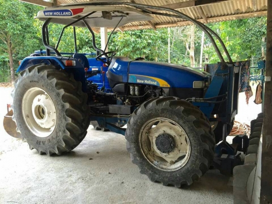 ขายรถไถ NEW HOLLAND TT75 ปี 2013 ไมล์ 2000 ชม.ราคา 700000