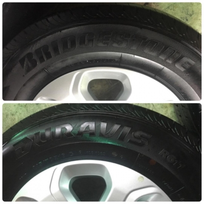 ยางป้ายแดง 215-70-16 ปี 16 Bridgestone Duravis R611 ยางป้ายแดง 215-70-16 ปี 16 Bridgestone Duravis R611