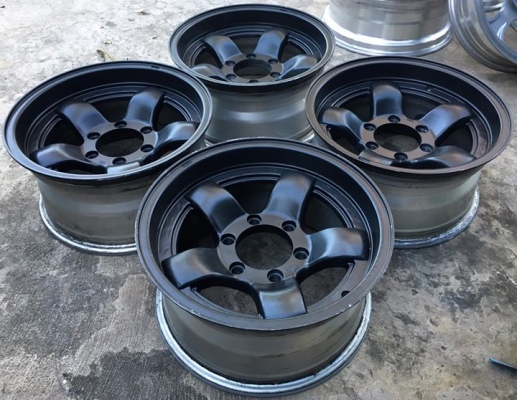 ล้อ EMR PRODUCE (ลาย Bradley IX) ขอบ 16x8 ET0 6รูกระบะ ถูกๆ ประมูลญี่ปุ่น ล้อ EMR PRODUCE (ลาย Bradley IX) ขอบ 16x8 ET0 6รูกระบะ ถูกๆ ประมูลญี่ปุ่น