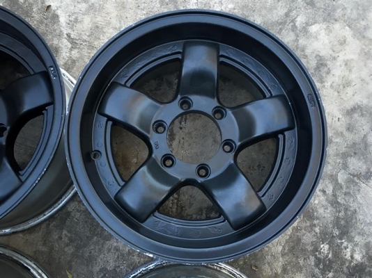ล้อ EMR PRODUCE (ลาย Bradley IX) ขอบ 16x8 ET0 6รูกระบะ ถูกๆ ประมูลญี่ปุ่น