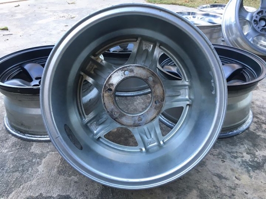 ล้อ EMR PRODUCE (ลาย Bradley IX) ขอบ 16x8 ET0 6รูกระบะ ถูกๆ ประมูลญี่ปุ่น