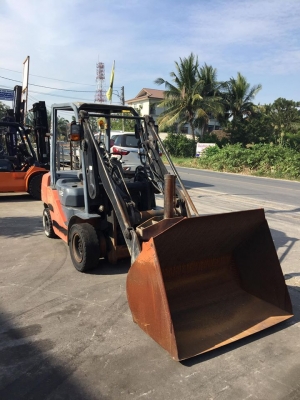 รถตัก TOYOTA 6SD12  รถนอกเก่าญี่ปุ่น