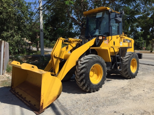ขาย รถตักล้อยาง KOMATSU WA100-5 สวยแจ่ม ไร้ที่ติ นำเข้าจากญี่ปุ่น โทร.090-986-2521 อ๊อบ