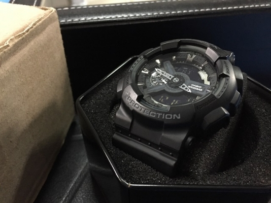 G-SHOCK GA-110 สีดำ กันน้ำ 20BAR สวยพร้อมใช้ G-SHOCK GA-110 สีดำ กันน้ำ 20BAR สวยพร้อมใช้