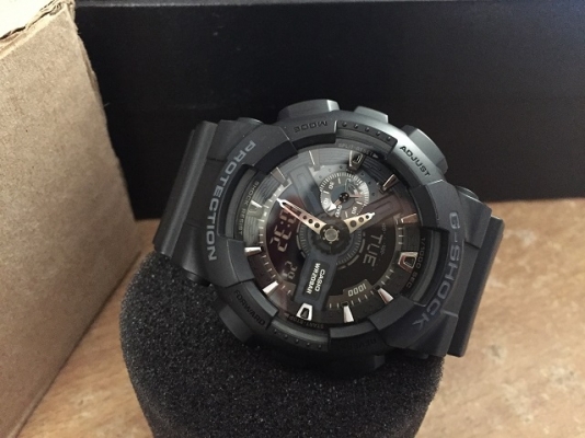 G-SHOCK GA-110 สีดำ กันน้ำ 20BAR สวยพร้อมใช้ G-SHOCK GA-110 สีดำ กันน้ำ 20BAR สวยพร้อมใช้