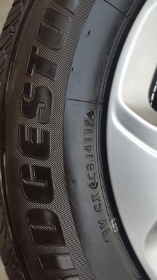 ขายล้อป้ายแดงChevrolet 16ยางปี4016 4 ล้อ