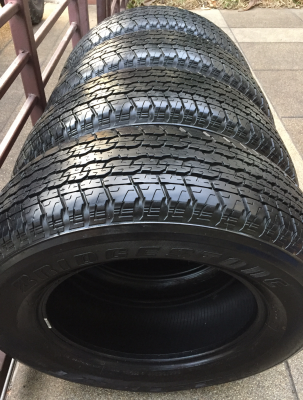 ยาง Bridgestone 255 65 17 ปลายปี14 ดอกเต็ม ใช้ยาว ราคาไม่แพง