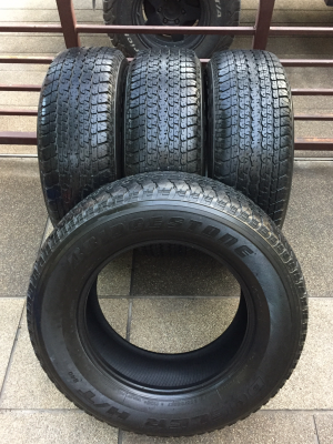 ยาง Bridgestone 255 65 17 ปลายปี14 ดอกเต็ม ใช้ยาว ราคาไม่แพง