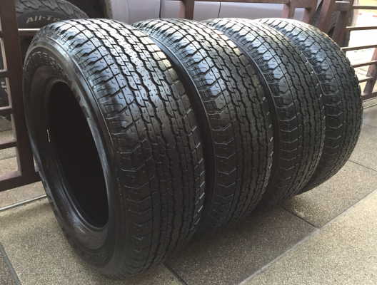 ยาง Bridgestone 255 65 17 ปลายปี14 ดอกเต็ม ใช้ยาว ราคาไม่แพง