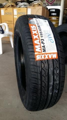 ขายยางใหม่ปี16 maxxis  MA- P3 ราคาส่ง 195/65r15 สนใจติดต่อ ตาเล็ก ล้อและยางครับ 081-3747940