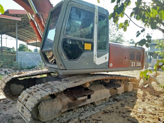 ขายด่วน HITASHI EX200-3 SUPER สภาพพร้อมใช้งาน เครื่องปั้มดี ระบบเมกะปั้ม โซ่ช่วงล่างสวย เฟรมดี เอวแน่น แอร์เย็นภายในเรียบร้อย เอกสารสัญญาซื้อขาย