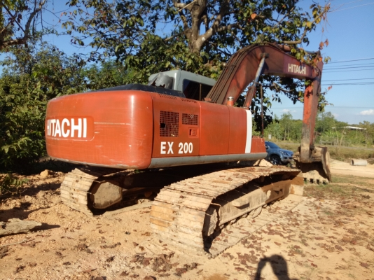 ขายด่วน HITASHI EX200-3 SUPER สภาพพร้อมใช้งาน เครื่องปั้มดี ระบบเมกะปั้ม โซ่ช่วงล่างสวย เฟรมดี เอวแน่น แอร์เย็นภายในเรียบร้อย เอกสารสัญญาซื้อขาย