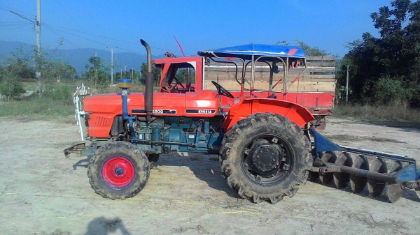 รถไถคูโบต้า35แรงพร้อมผานสภาพสวยเครื่องเกียใฮโนลิกดีคับ