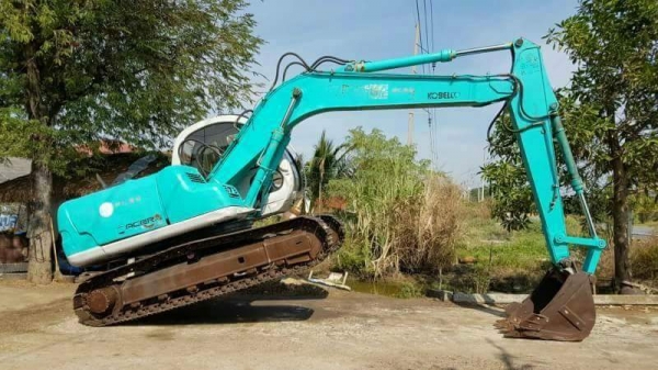 ขาย 950,000 KOBELCO sk 120 MARK 5 รถนอกเพิ่งนำเข้ามายังไม่เคยใช้งานในเมืองไทย บูมอาร์มสวย ช่วงล่างเต็ม เอวเเน่น เครื่องดี ปั้มแรง ไฟฟ้าครบ ซีเรียลสูง พร้อมใช้เอกสารอินวอยท์ ชุดจดทะเบียนพร้อมโอน รถอยู่ อยุธยา 090-772-3710 090-772-3708