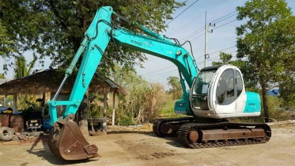 ขาย 950,000 KOBELCO sk 120 MARK 5 รถนอกเพิ่งนำเข้ามายังไม่เคยใช้งานในเมืองไทย บูมอาร์มสวย ช่วงล่างเต็ม เอวเเน่น เครื่องดี ปั้มแรง ไฟฟ้าครบ ซีเรียลสูง พร้อมใช้เอกสารอินวอยท์ ชุดจดทะเบียนพร้อมโอน รถอยู่ อยุธยา 090-772-3710 090-772-3708
