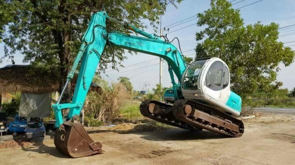 ขาย 950,000 KOBELCO sk 120 MARK 5 รถนอกเพิ่งนำเข้ามายังไม่เคยใช้งานในเมืองไทย บูมอาร์มสวย ช่วงล่างเต็ม เอวเเน่น เครื่องดี ปั้มแรง ไฟฟ้าครบ ซีเรียลสูง พร้อมใช้เอกสารอินวอยท์ ชุดจดทะเบียนพร้อมโอน รถอยู่ อยุธยา 090-772-3710 090-772-3708