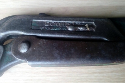 ขายคอม้าDOWIDAT Made in Germany. ขนาดปากจับ1 1/2"มือสองสภาพดี