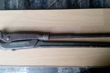 ขายคอม้าDOWIDAT Made in Germany. ขนาดปากจับ1 1/2"มือสองสภาพดี