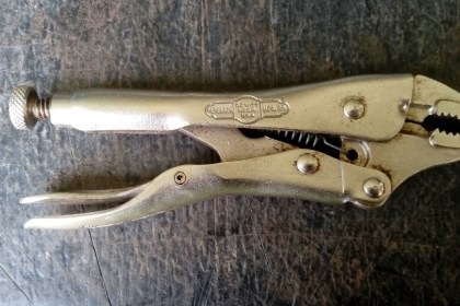 ขายคีมล็อกแพ็กคู่ VISE-GRIP 7WRและ5WR Made in USA.ใหม่เก่าเก็บยี่สิบกว่าปี