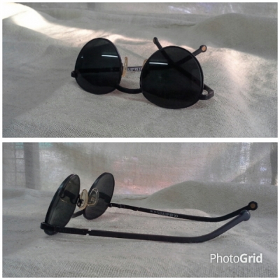 แว่นตาออสเตรียนอาร์ติสท์ &#039;หยดน้ำ จอห์น เลนนอน&#039; ราชสีห์ดำ!  Authentic CARRERA handmade in Austria