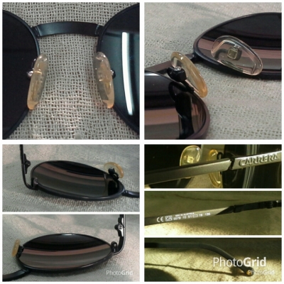 แว่นตาออสเตรียนอาร์ติสท์ &#039;หยดน้ำ จอห์น เลนนอน&#039; ราชสีห์ดำ!  Authentic CARRERA handmade in Austria