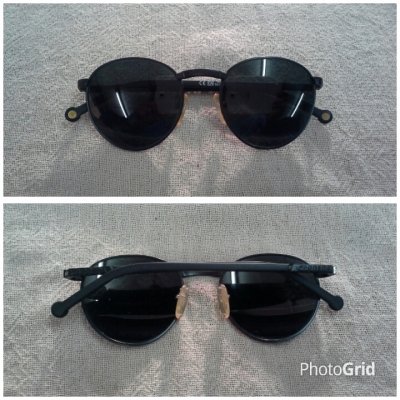 แว่นตาออสเตรียนอาร์ติสท์ &#039;หยดน้ำ จอห์น เลนนอน&#039; ราชสีห์ดำ!  Authentic CARRERA handmade in Austria