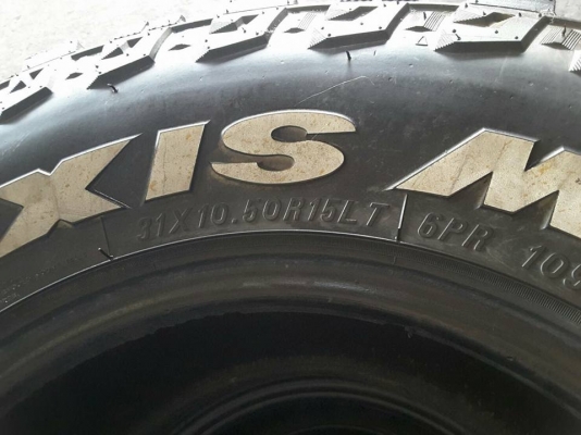 Maxxis MT764 ขนาด 31/10.5/15 ปี12 สวยๆ 1ชุด Maxxis MT764 ขนาด 31/10.5/15 ปี12 สวยๆ 1ชุด