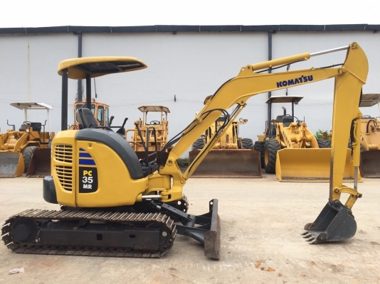 Komatsu PC35MR-2 พร้อมใช้งาน บูมยาว