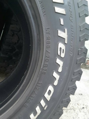 BF All USA. 265-70-16 ปี14 สภาพสวยๆ 1ชุด BF All USA. 265-70-16 ปี14 สภาพสวยๆ 1ชุด