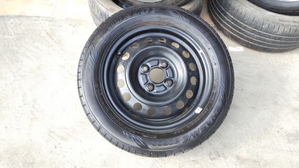 ล้อกะทะMitsubishi Mirage 14ยางปี16 น้องป้ายแดง 4 ล้อ