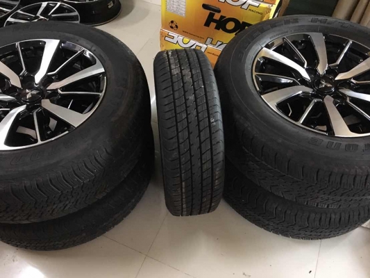 แม็กปาเจโร่ 18 พร้อมยางบริดโตน 265 60 18 สัปดาห์ที่ 48/15 ยางสวยๆ