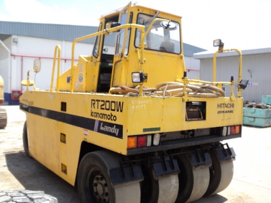 ขายครับ บดล้อยาง 7 ล้อ HITACHI RT200WT