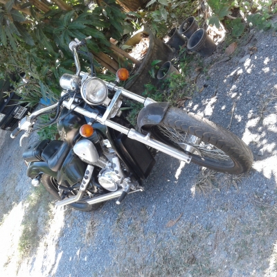 Honda steed400 สภาพดีเดิมๆ ส.พ.มตัวจริง เครื่องเงียบครับพี่น้อง