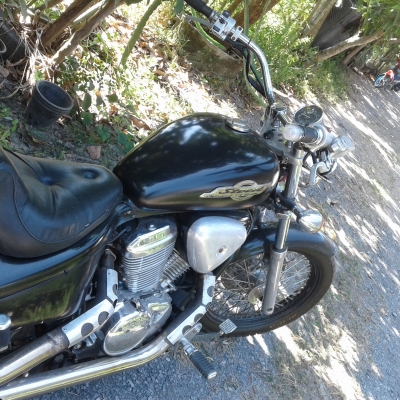 Honda steed400 สภาพดีเดิมๆ ส.พ.มตัวจริง เครื่องเงียบครับพี่น้อง