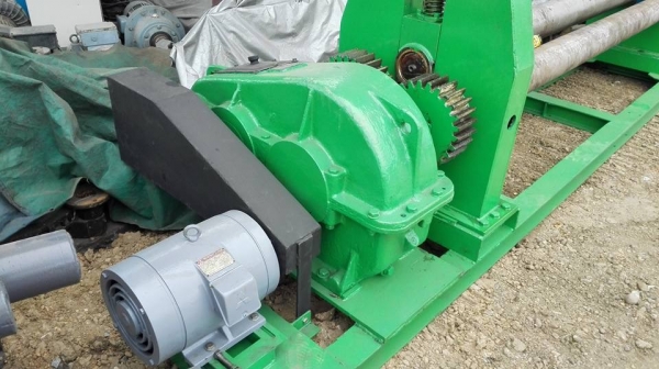 ** SOLD ** เครื่องม้วนเหล็กแผ่นประกอบใหม่ 8 ฟุต 240 cm เพลาตัน ม้วนหนา 9 มิล เต็มแผ่น 6 มิล มาดูมาเทสได้!!